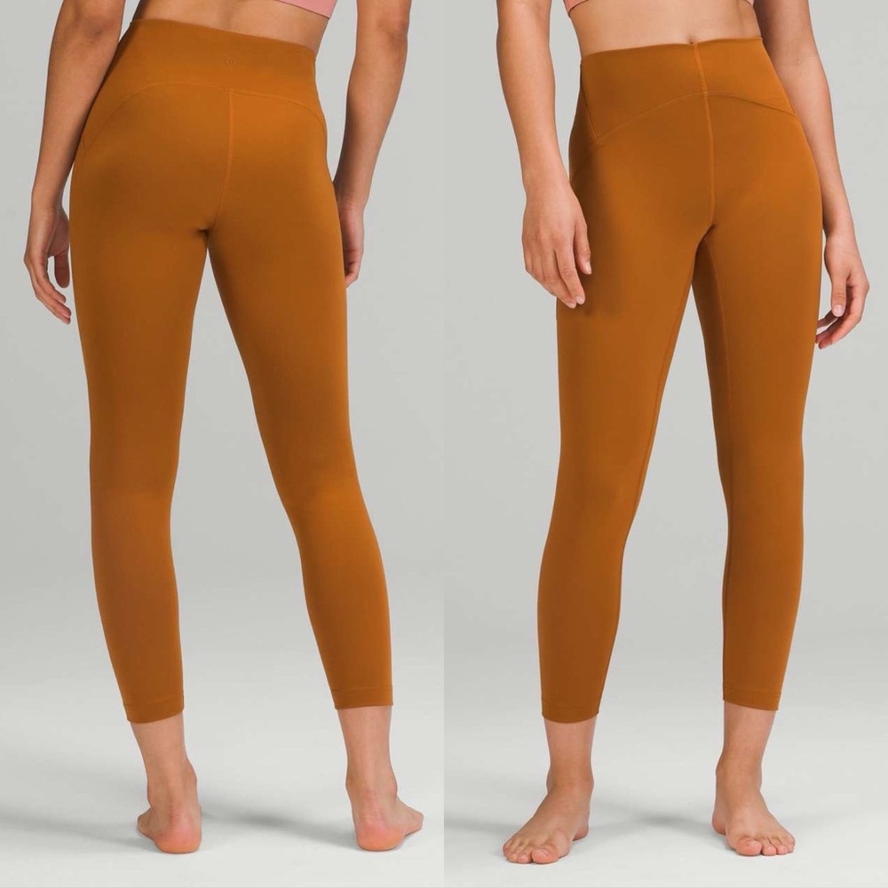 lululemon | InStill High-Rise Tight 25", Butternut Brown, Size 4